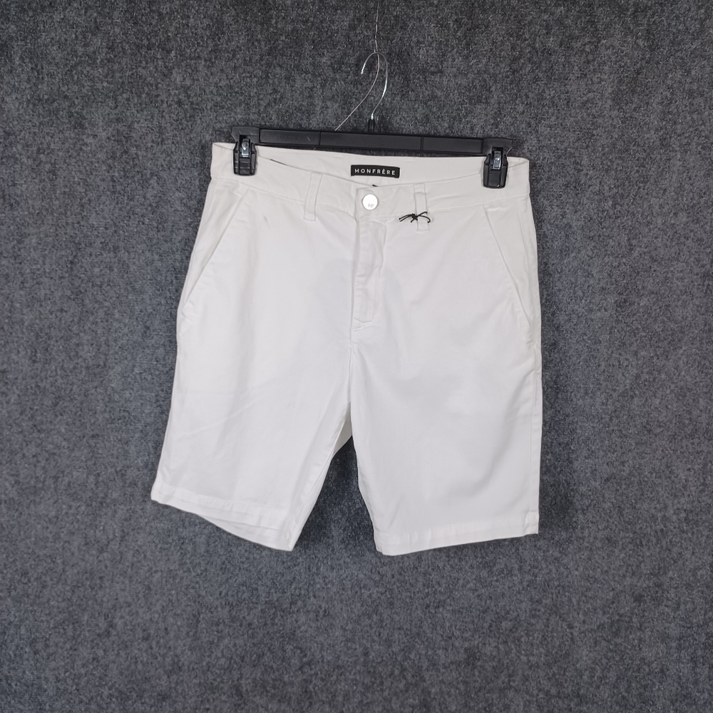 Monfrere Cruise Twill Weave Chino Shorts Size 33